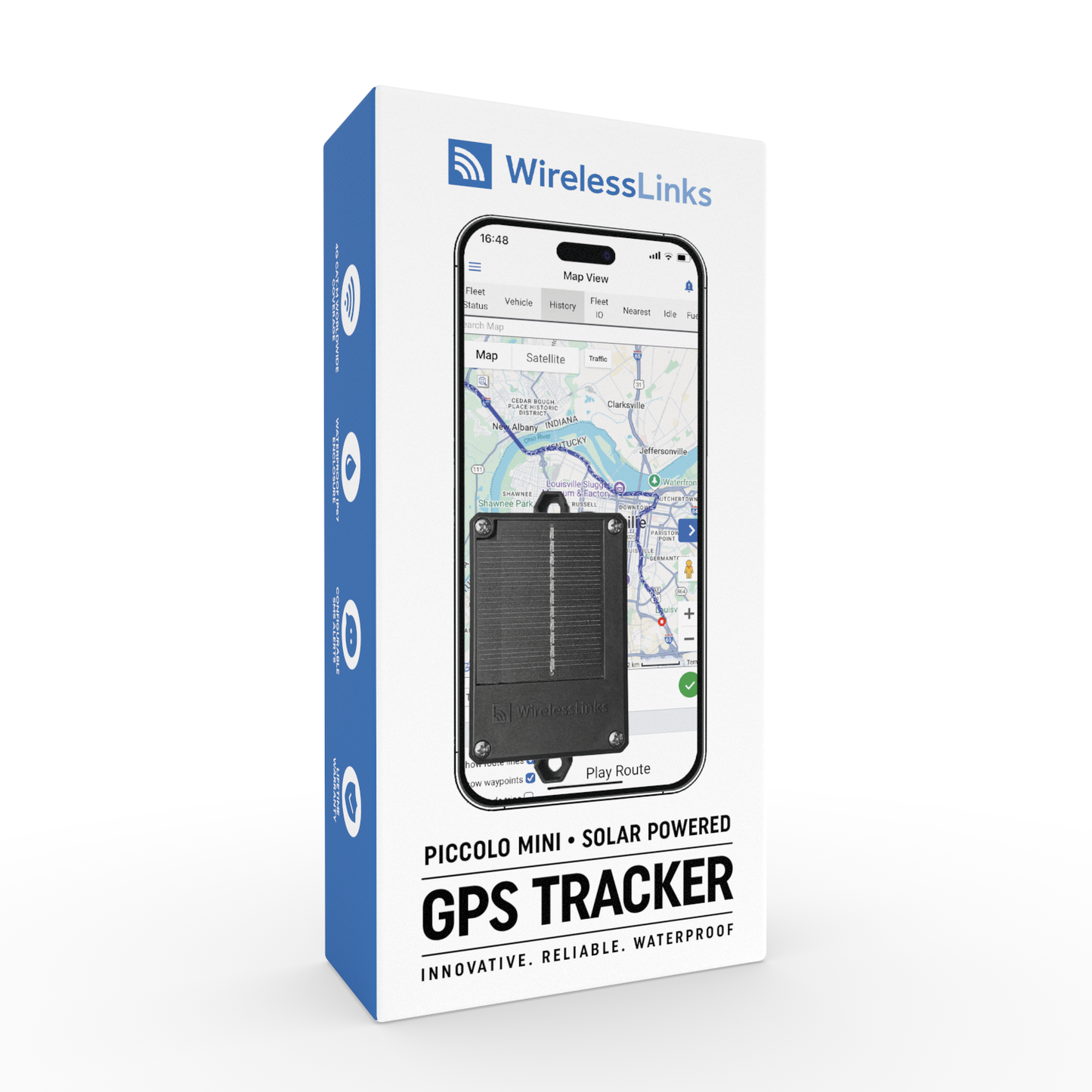 Piccolo Mini Solar Powered GPS Tracker